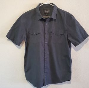 Men's Retrofit Button Down Shirt Size M